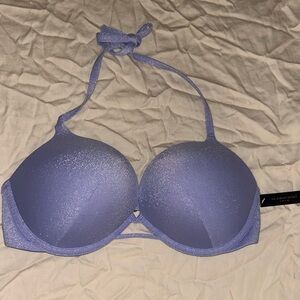 Victoria’s Secret Essential Bombshell Add-2-Cups Push-Up Bikini Top Lavender